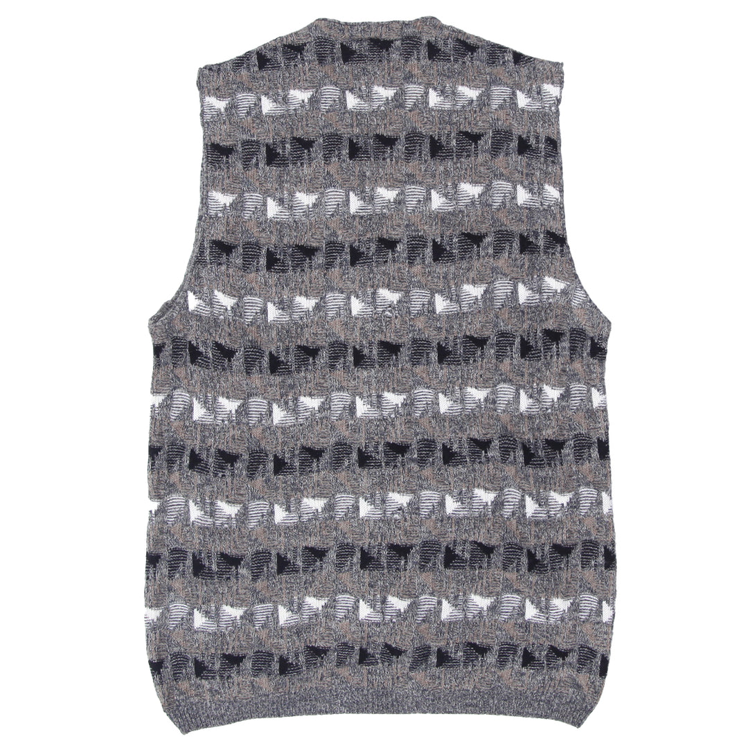 Vintage MSP Sport Knit Cardigan Sweater Vest - Fashion Rerun Vintage Migration_Sweaters
