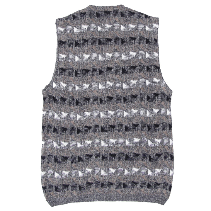 Vintage MSP Sport Knit Cardigan Sweater Vest - Fashion Rerun Vintage Migration_Sweaters
