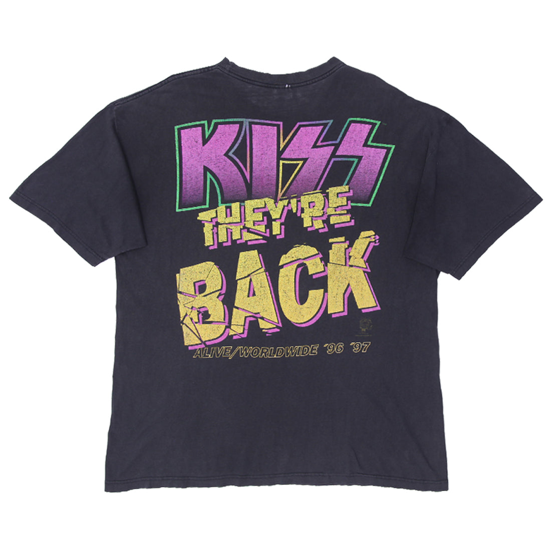 Shop Vintage Kiss Band Alive Tour '96-'97 T-Shirt, Tour Champ