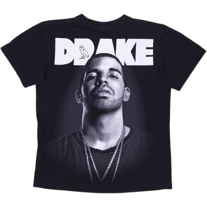 Mens Drake Vintage Style Graphic T-shirt Size L | Migration_T-Shirts - Side View | Fashion Rerun