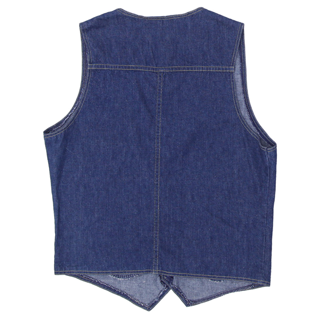 Vintage Ladies Wrapid Transit From Wrangler Made In USA Denim Vest
