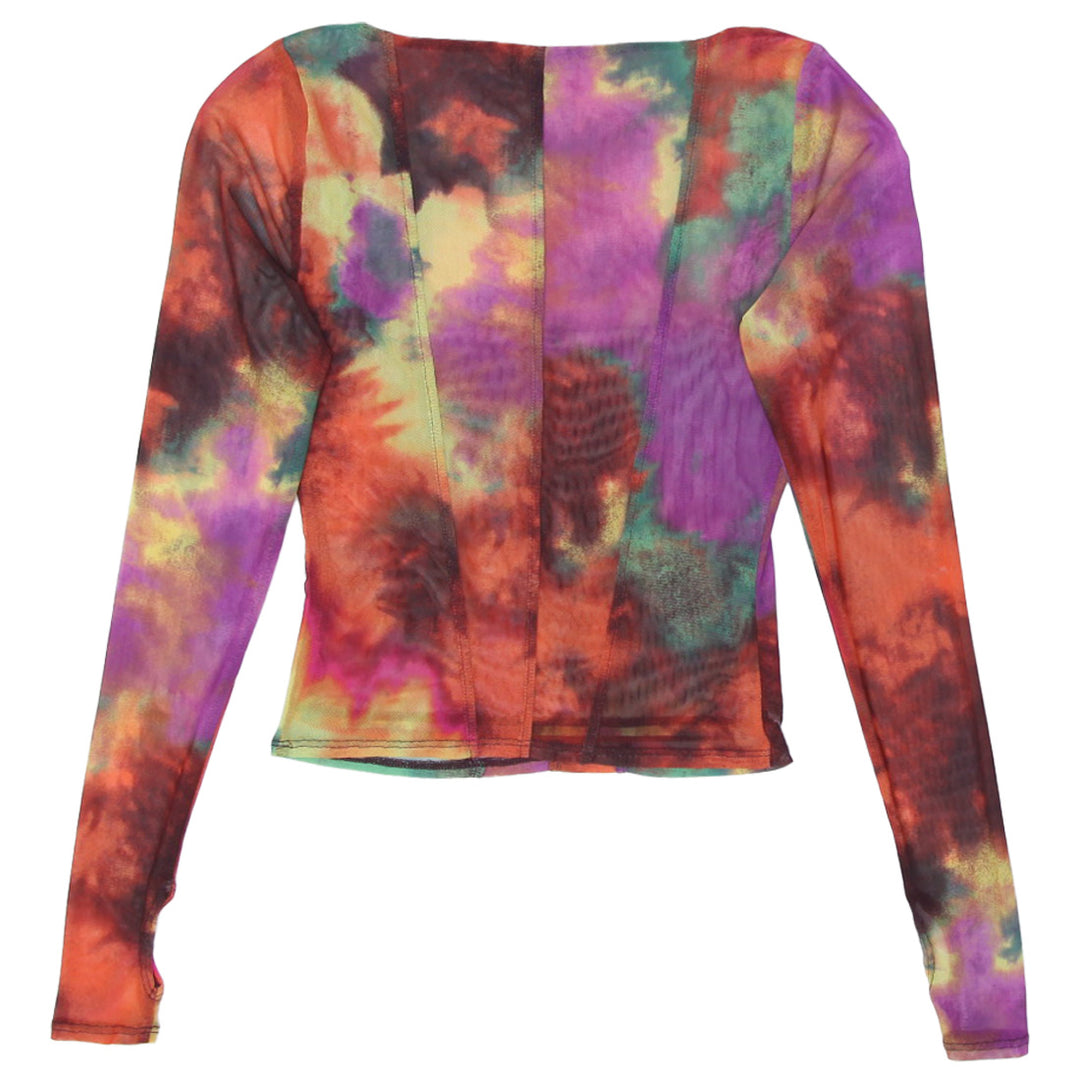 Y2K Ladies AFRM Mesh Longsleeve Top