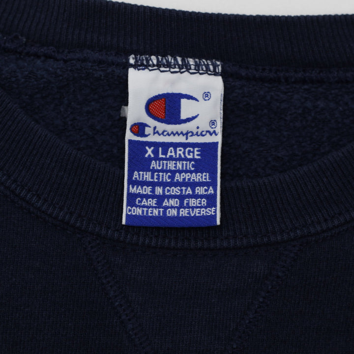 Vintage Champion Embroidered Eastern Illinois Logo Sweatshirt | Migration_Sweatshirt - Back View | Fashion Rerun