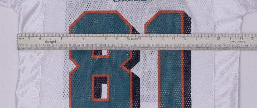 Vintage White Mesh Miami Dolphins McMichael #81 NFL Jersey Size S | Migration_Jerseys - View 8 | Fashion Rerun