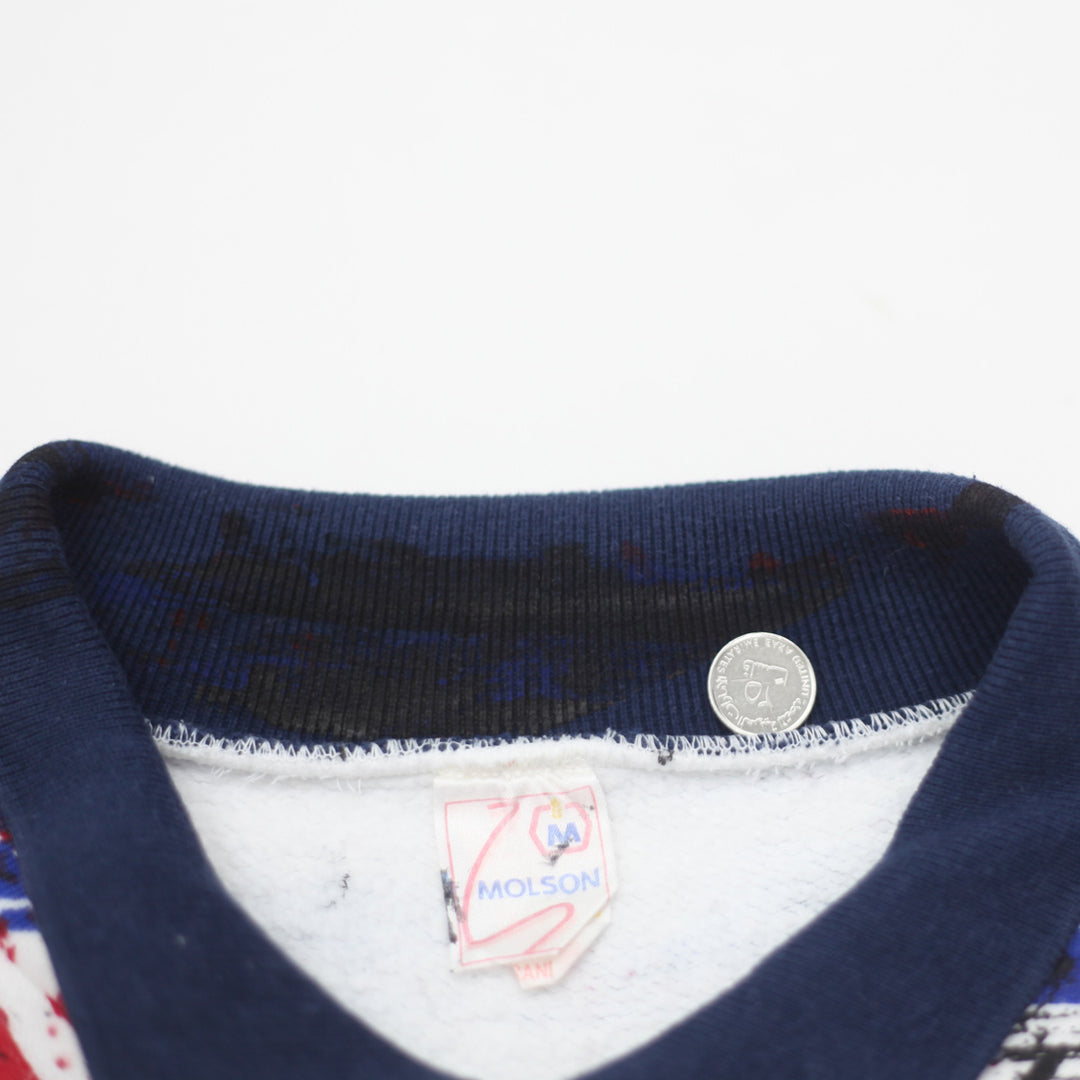 Vintage Molson Coors AOP Light Slo-Pitch Sweatshirt - Fashion Rerun Vintage Migration_Sweaters