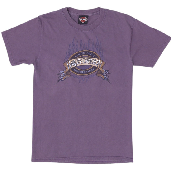 Vintage 2002 Harley Davidson Graphic Moto T-Shirt Size S | Migration_T-Shirts | Fashion Rerun