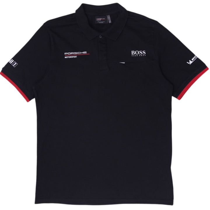 Porsche Motorsport x Hugo Boss Team Polo T-Shirt Size M