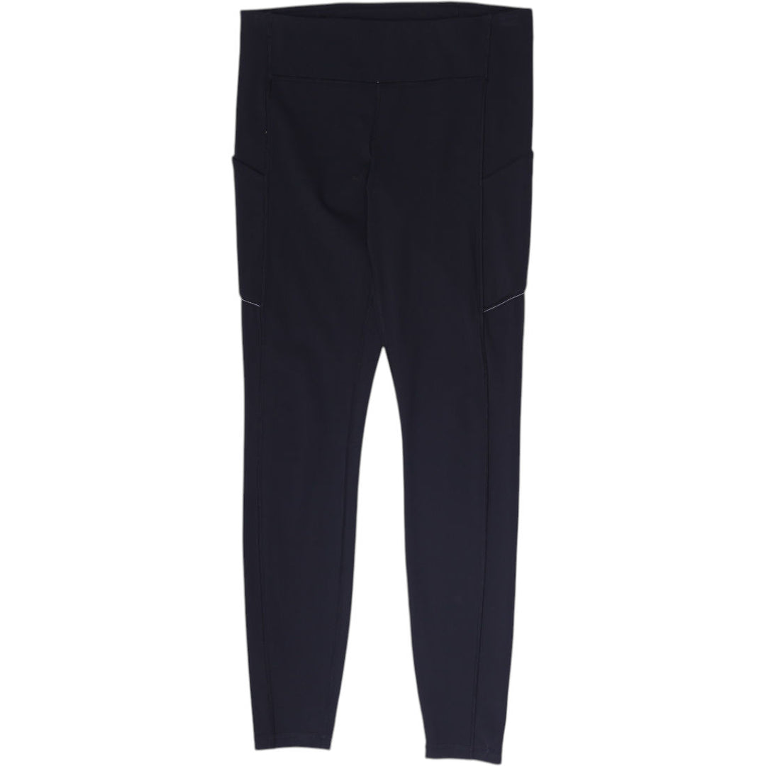 Ladies Lululemon Speed Up Tight Running Leggings Black Pockets Size 8