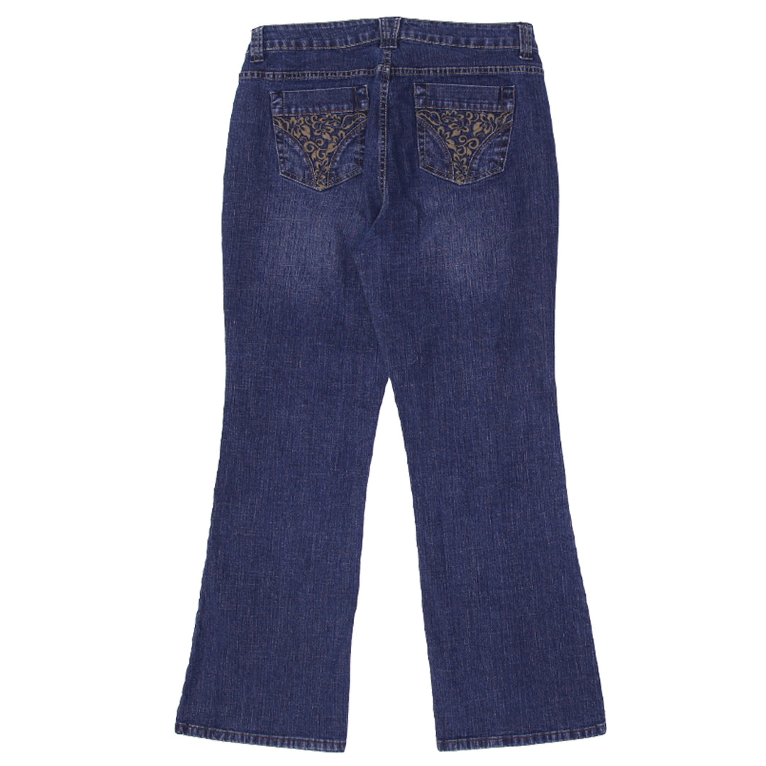 Y2K Ladies Embroidered Pocket Jeans