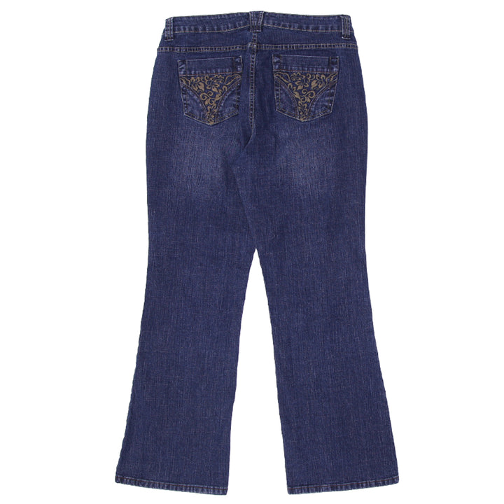 Y2K Ladies Embroidered Pocket Jeans
