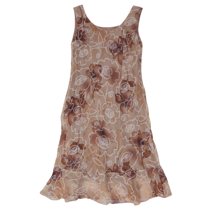 Y2K Ladies Sleeveless Floral Dress