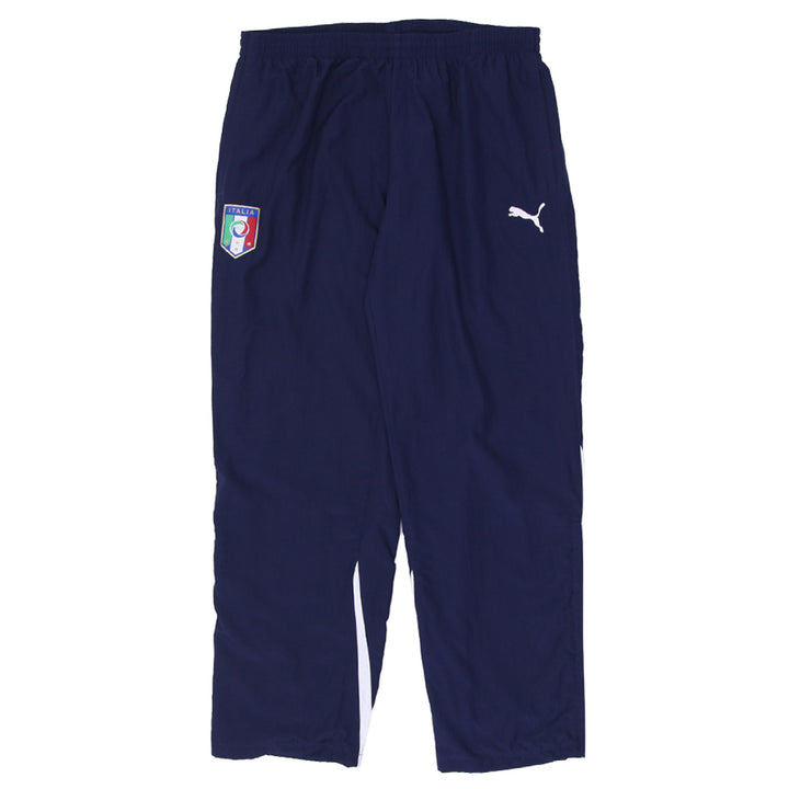 Mens Embroidered Puma Logo Italia Sports Pants