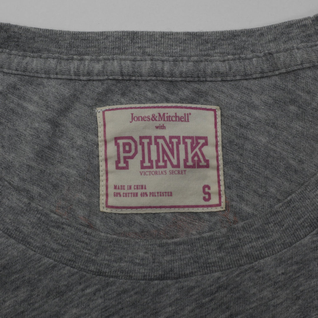 Y2K Ladies PINK Victoria's Secret Graphic Gators tee Size S