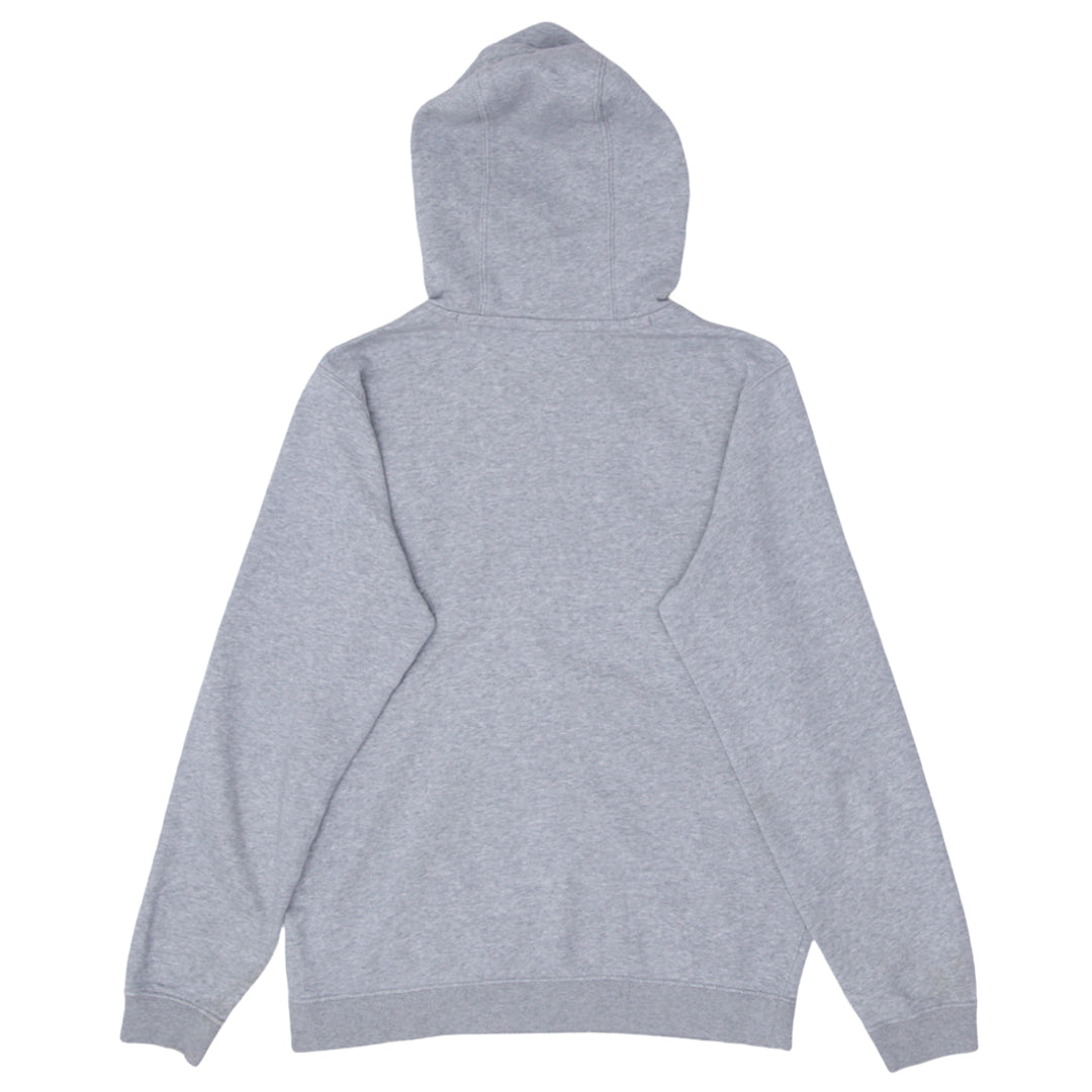 Mens Nike Embroidered Gray Pullover Hoodie - Fashion Rerun Vintage Migration_Sweaters