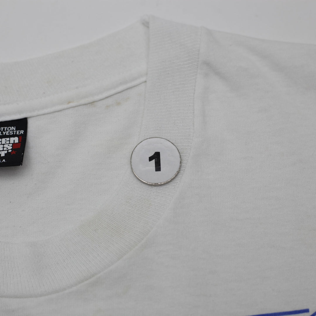 Vintage Mens Screen Stars 1989 Detroit Pistons World Champs Made in USA S.Stitch