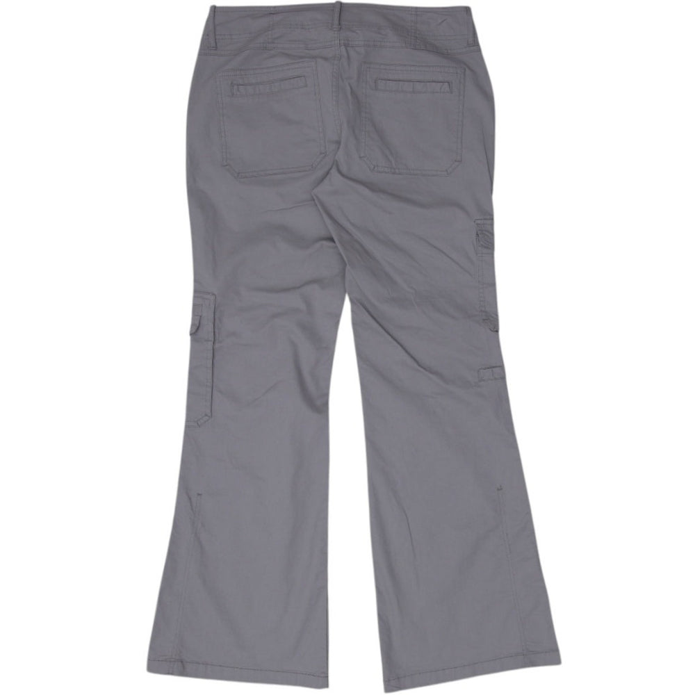 Ladies Cotton Blend Relaxed Fit Cargo Utility Pants Size 10 | Migration_Pants - Side View | Fashion Rerun