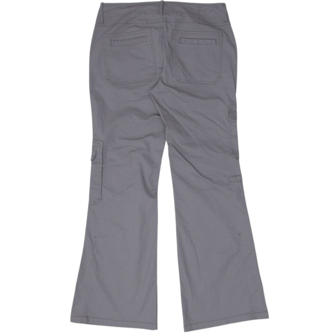 Ladies Cotton Blend Relaxed Fit Cargo Utility Pants Size 10 | Migration_Pants - Side View | Fashion Rerun
