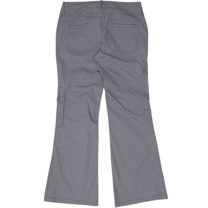 Ladies Cotton Blend Relaxed Fit Cargo Utility Pants Size 10 | Migration_Pants - Side View | Fashion Rerun