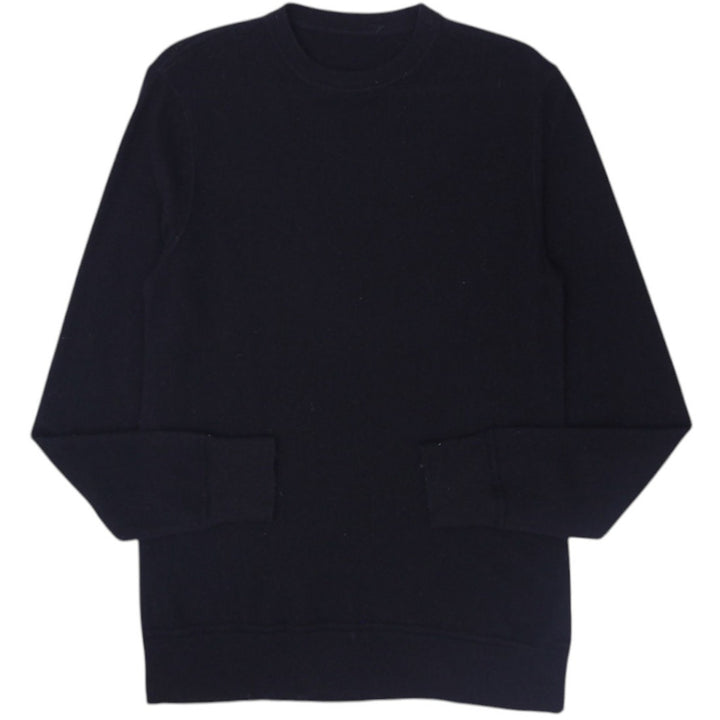 Mens Black 100% Cashmere Sweater