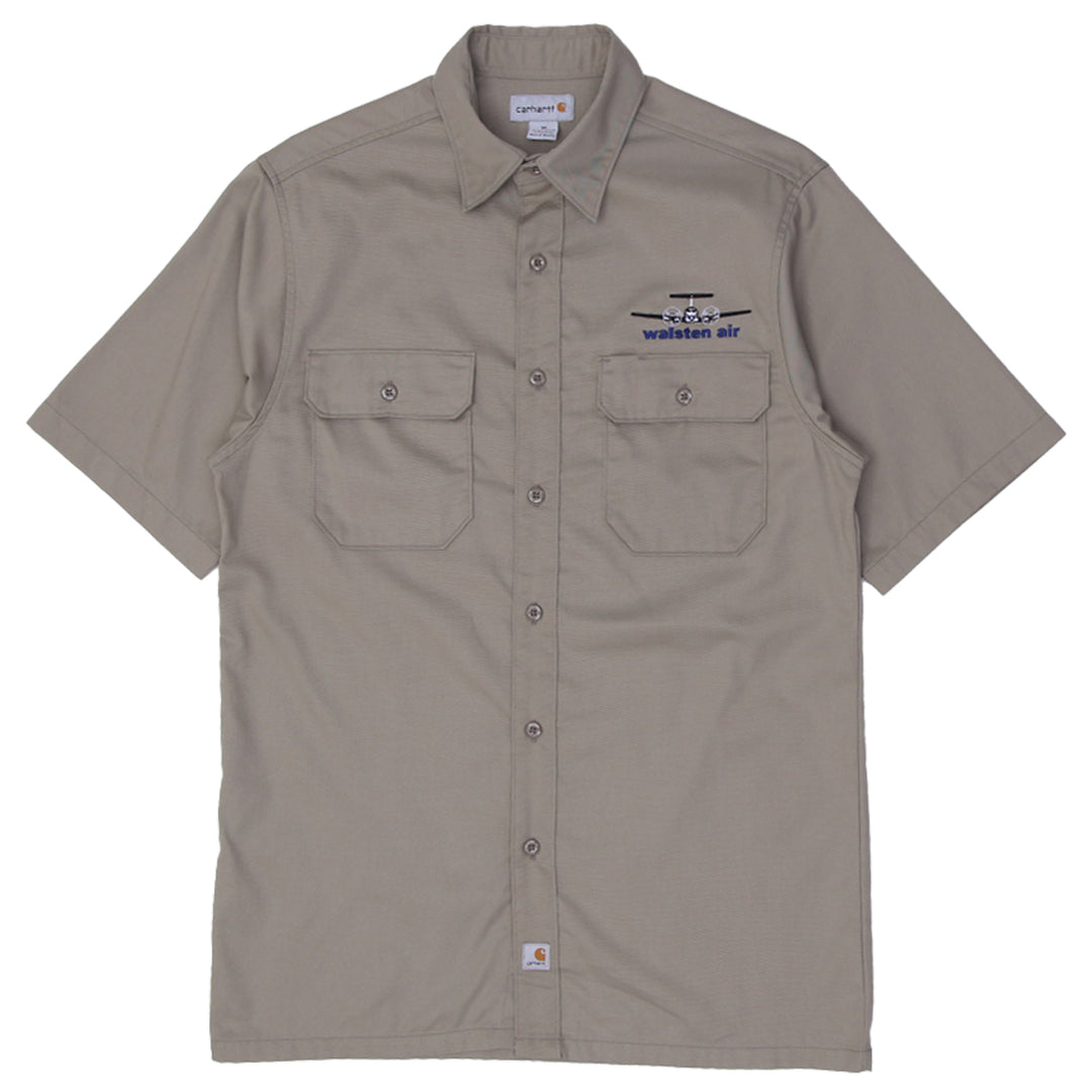 Mens Carhartt S223 KHI Button Short Sleeve Shirt | Migration_Shirt | Fashion Rerun