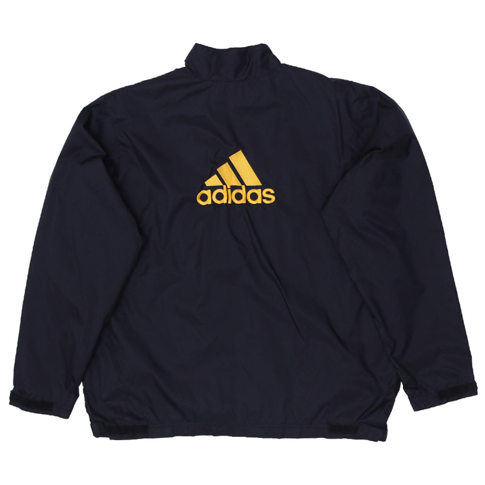 Vintage Adidas Full Zip Windbreaker Jacket Black Size XL - Fashion Rerun Vintage Migration_Jacket