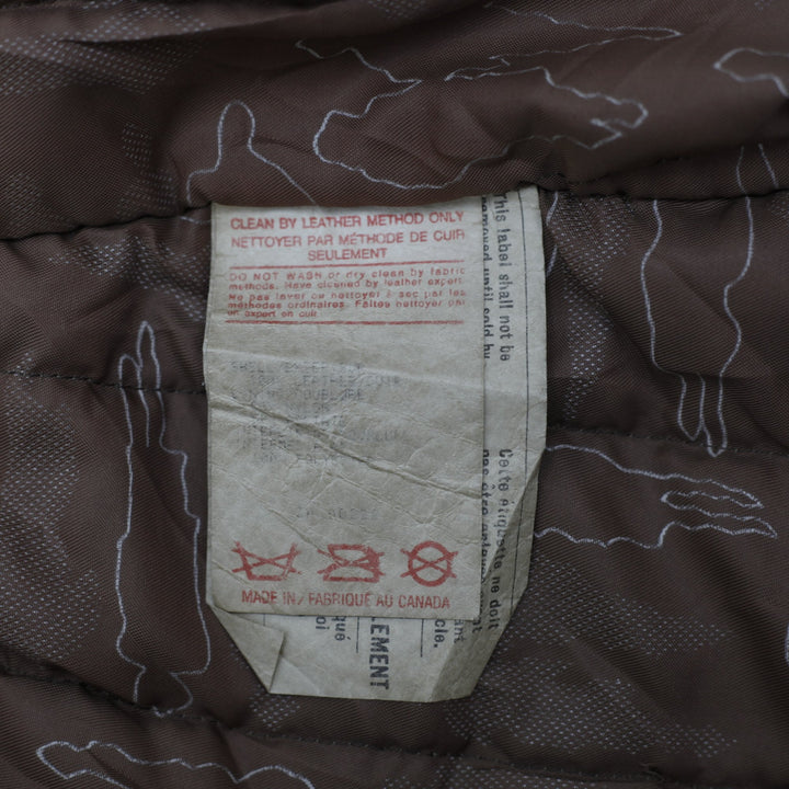 Vintage Casual Coat Leather Jacket Size L | Migration_Jackets - Detail View | Fashion Rerun
