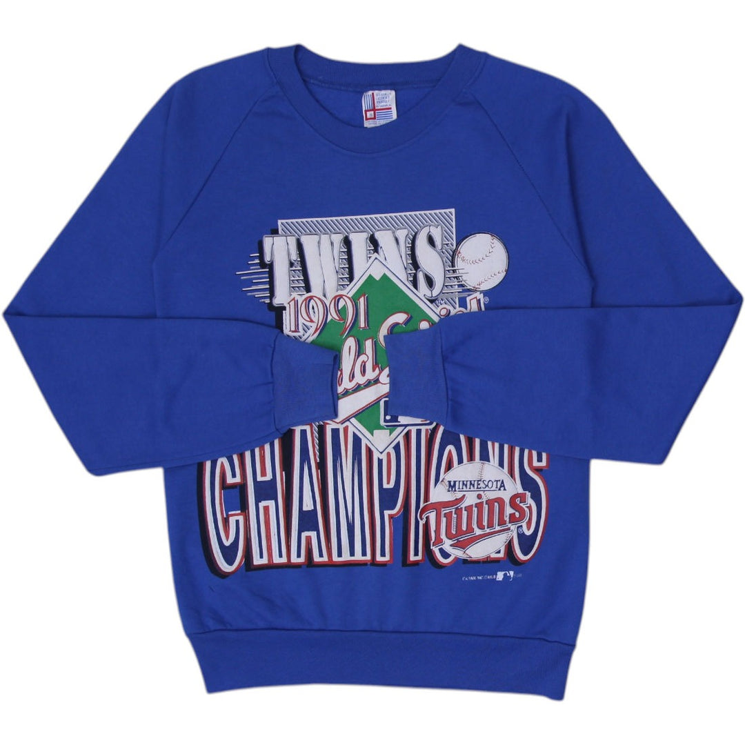 Vintage 1991 Minnesota Twins World Series Size S | Migration_Sweatshirts | Fashion Rerun