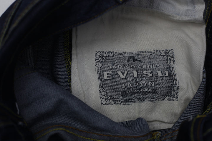 Y2K Evisu 100% Cotton Button Fly Jeans