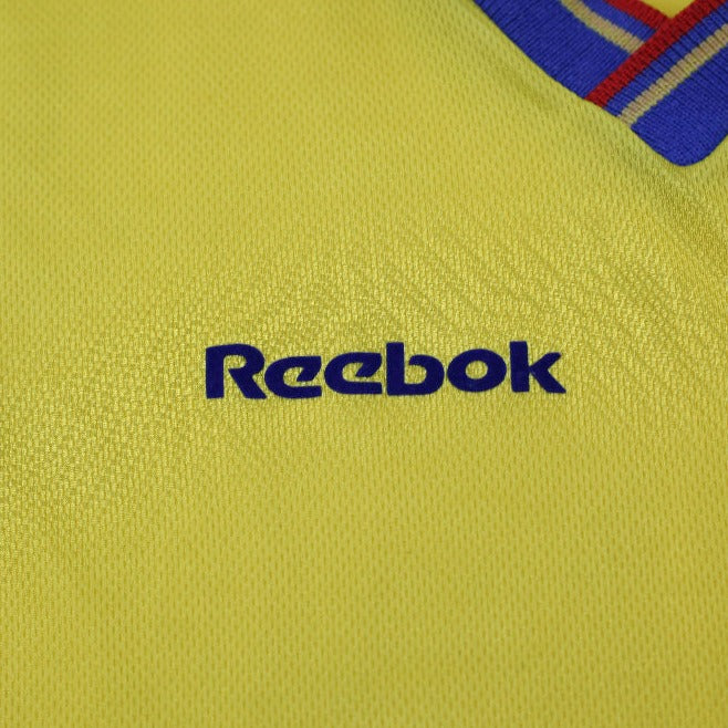 Vintage 1998 Reebok Colombia Home Football Shirt Jersey Size L