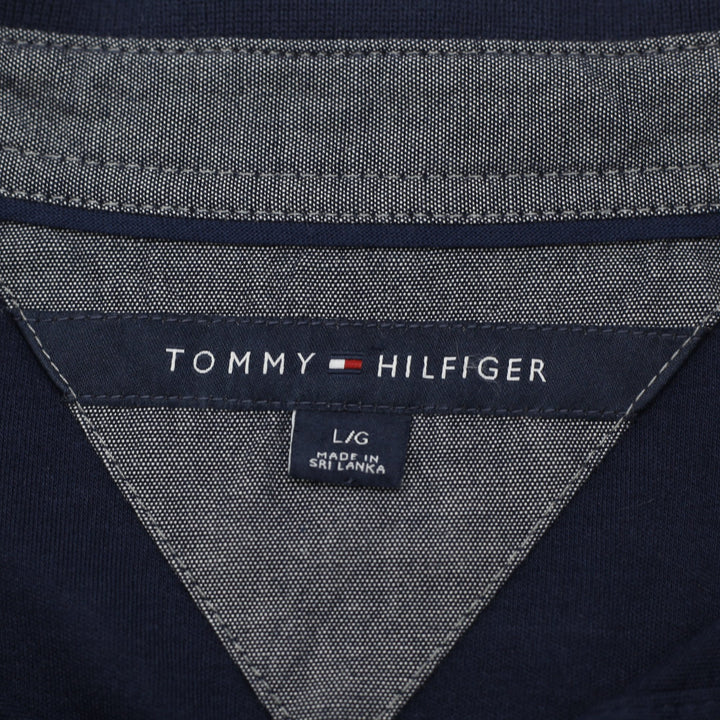 Mens Tommy Hilfiger Classic Fit Navy Polo T-Shirt Size L