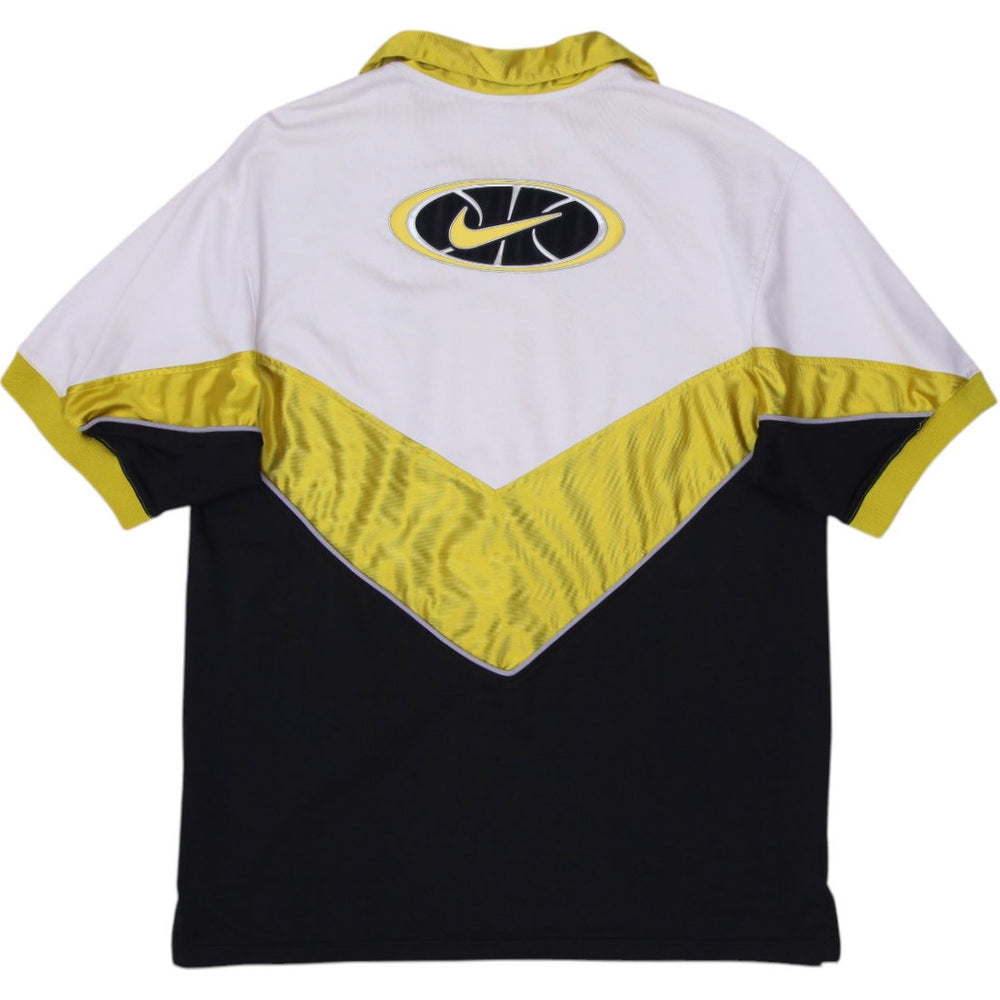 Vintage Nike Canada Baseball Embroidered Jersey Size L Made In USA | Migration_Jerseys - Side View | Fashion Rerun