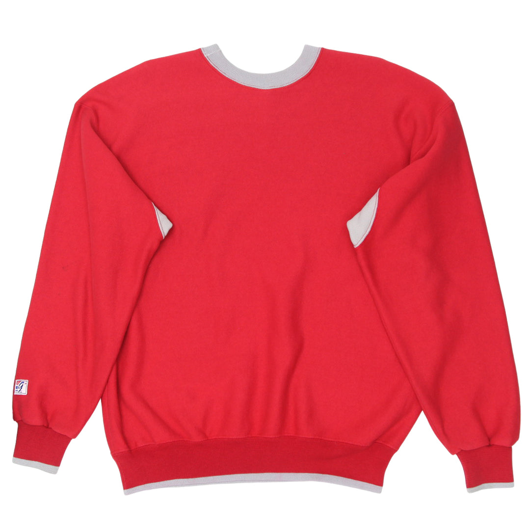 Vintage Chicago Bulls Embroidered Sweatshirt Made in USA