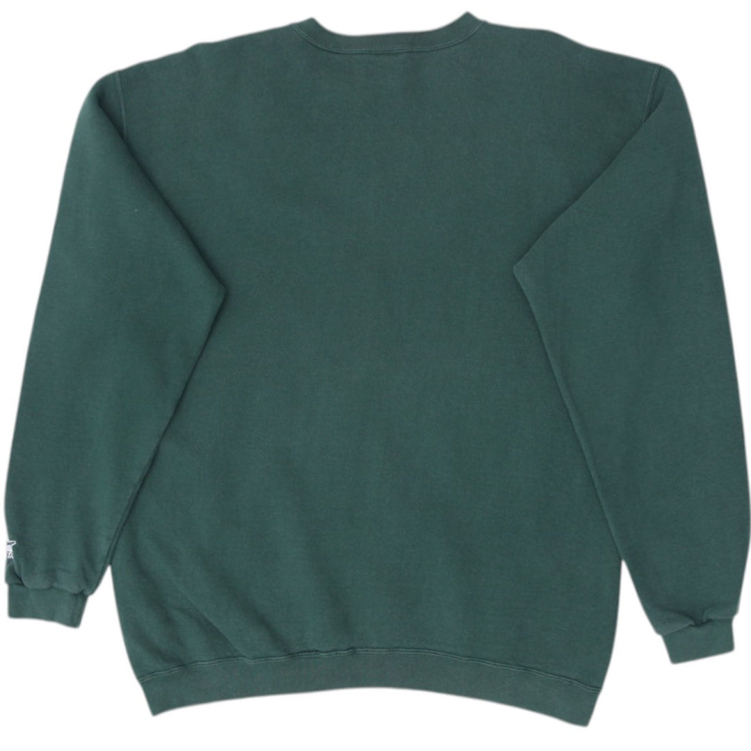 Vintage Starter Packers Green Sweatshirt NFL Embroidered Logo Made In USA L | Migration_Sweatshirt - Side Vie | Fashion Rerun