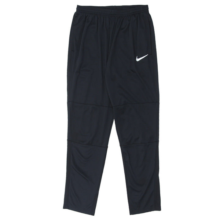 Ladies Nike Swoosh Embroidered Black Skinny Track Pants