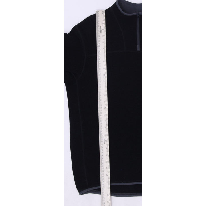 Mens Arc'teryx Delta Fleece Black 1/4 Zip Lightweight Outdoor Winter | Migration_Jackets - View 6 | Fashion Rerun