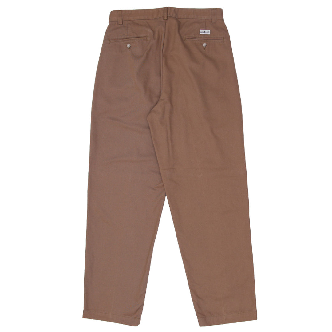 Mens Polo Ralph Lauren Chino Pants -100% Cotton Size 32/ 30 - Fashion Rerun Vintage Migration_Pants