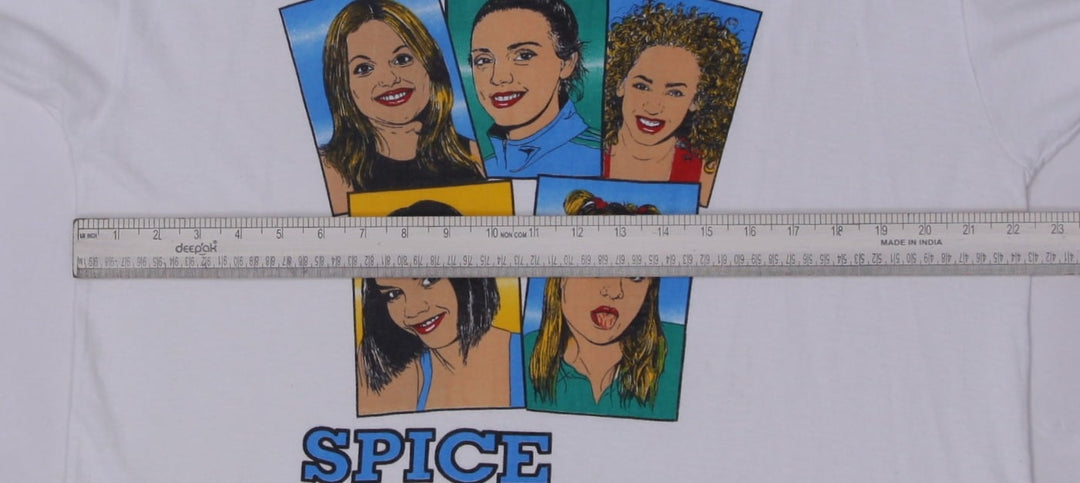 Vintage Spice Girls Girl Group T-Shirt Single Stitch White | Migration_T-Shirts - View 7 | Fashion Rerun