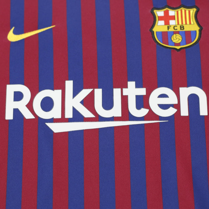 2018-2019 Nike FC Barcelona La Liga Home Jersey Boys M | Migration_Jerseys - Alternate View | Fashion Rerun