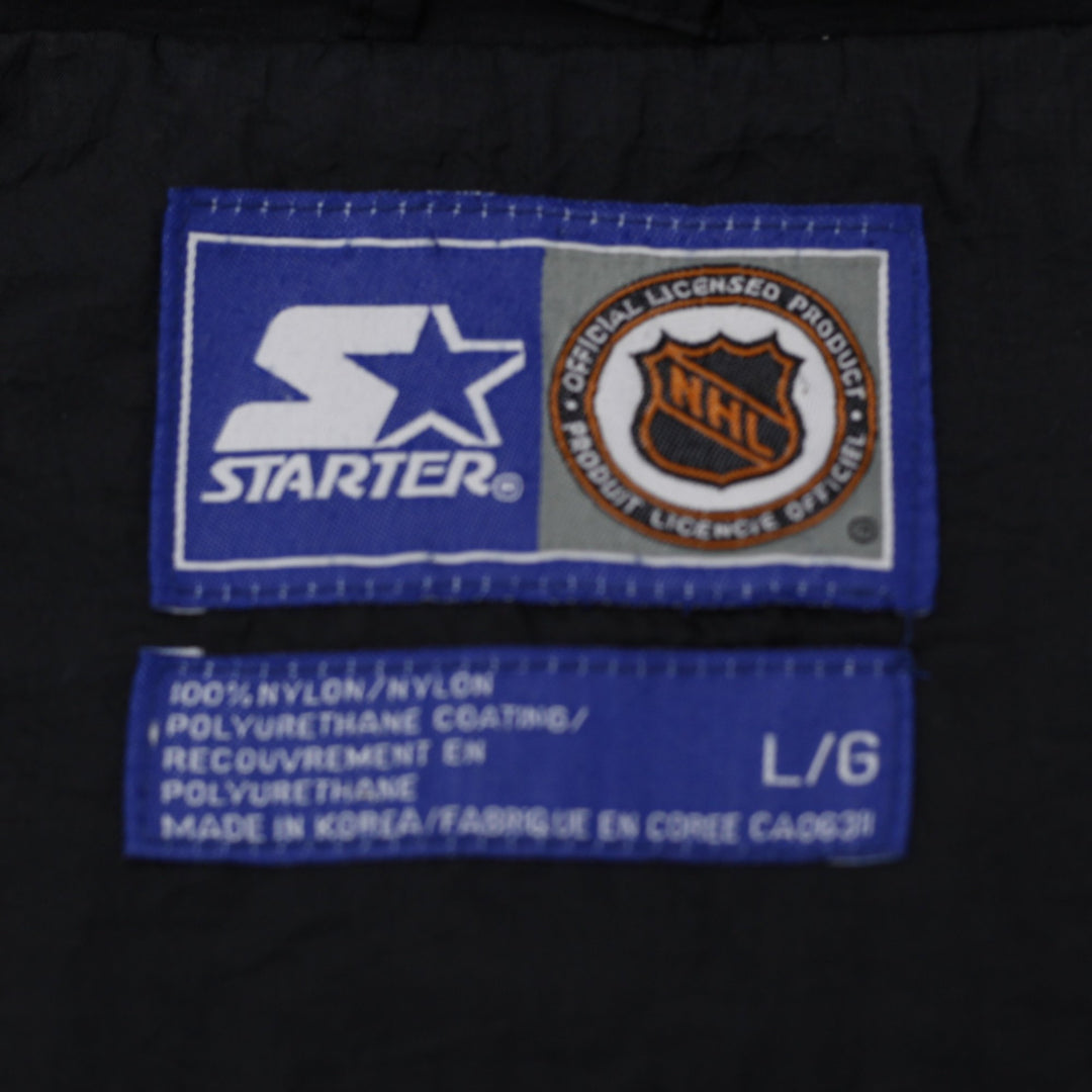Vintage Mens Starter 90s Toronto Maple Leafs Starter Windbreaker Jacket