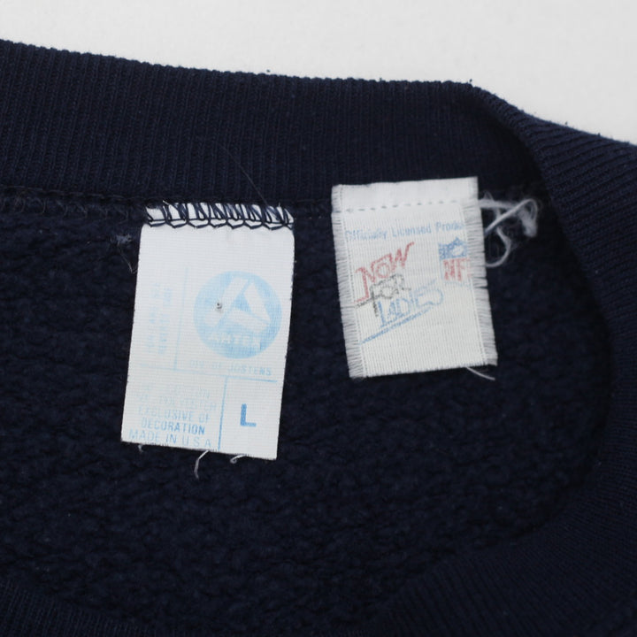 Vintage 1990 Chicago Bears NFL Sweatshirt Made in USA Size Large - Fashion Rerun Vintage Migration_Sweaters