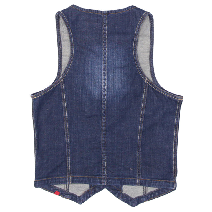 Y2K Ladies EDC By Esprit Sleeveless Denim Vest