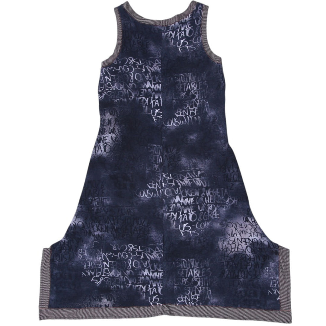 Y2K Ladies Tricotto Sleeveless Made In Turkey Dress | Migration_Dresses - Side View | Fashion Rerun