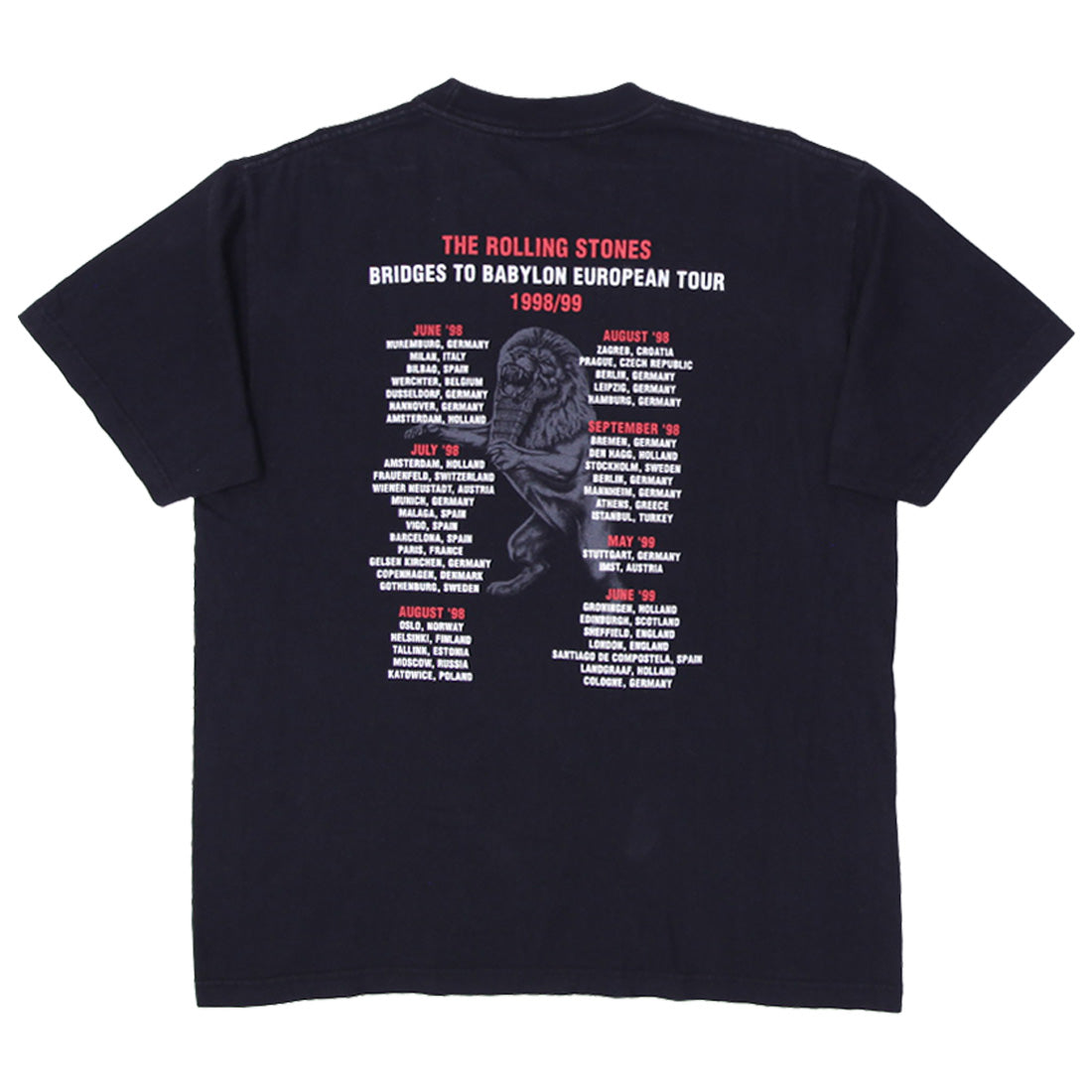 Shop Vintage Blue Thunder Rolling Stones Bridges to Babylon Tour