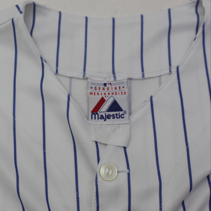 Vintage Chicago Cubs Majestic Pinstripe MLB Genuine Merchandise Jersey