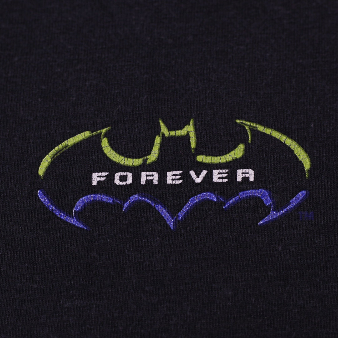 Vintage 1995 Batman & Robin DC Comics Graphic T-Shirt Novel Teez Large