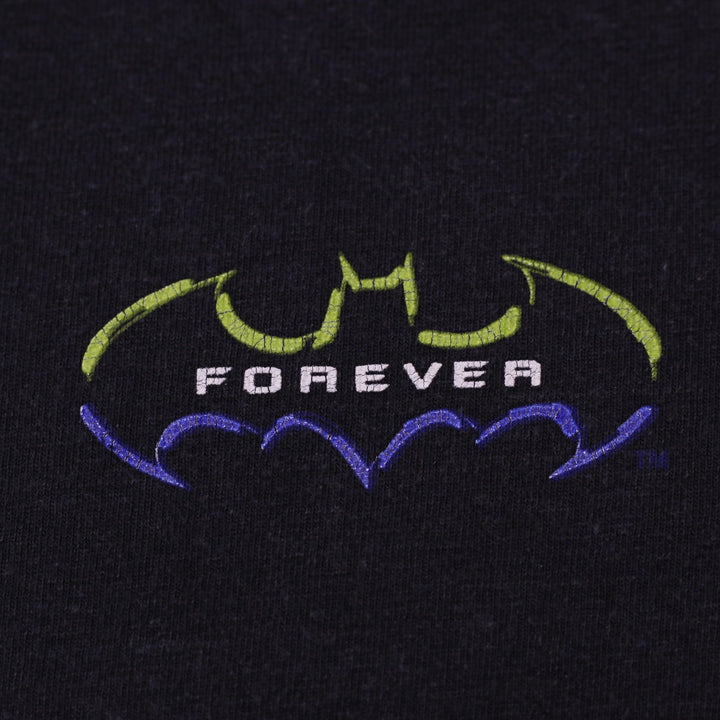 Vintage 1995 Batman & Robin DC Comics Graphic T-Shirt Novel Teez Large
