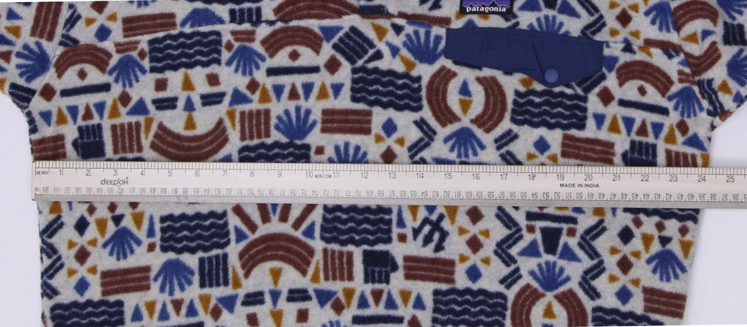 Mens Patagonia Lightweight Synchilla Snap-T Fleece Pullover Jacket L