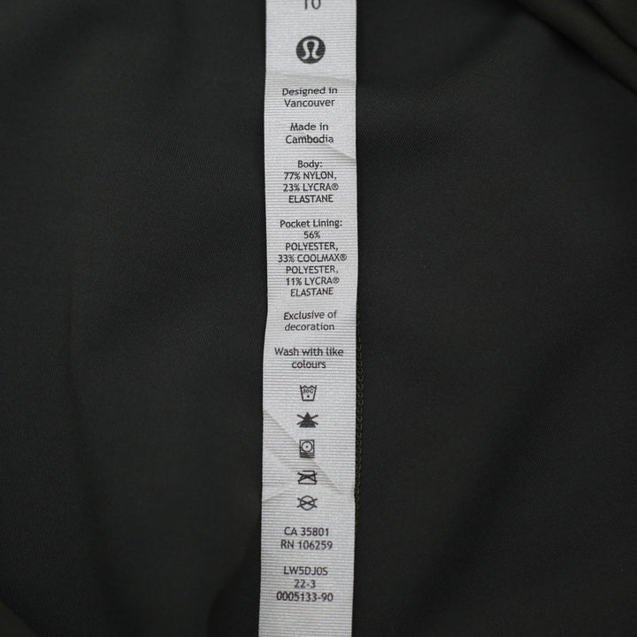 Ladies Lululemon Instill High-Rise Leggings Size 10