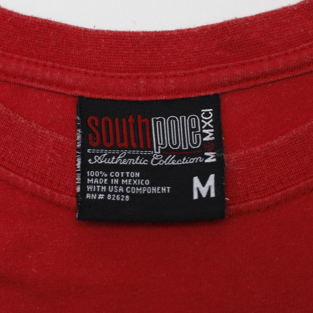 Y2K Mens Southpole "Always Prevail" Graphic T-Shirt Size M