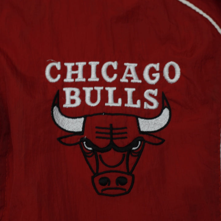 Vintage Youth Boys Jumpball Club Chicago Bulls Windbreaker Zipper Jacket L (14/16) | Migration_Jackets - Deta | Fashion Rerun